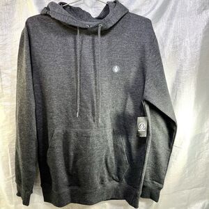 VOLCOM Pullover Hoodie Adult Small Skater Foreman Po Fleece Retail $50